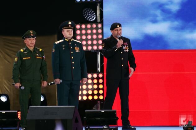    Мерген Дагнак, Андрей Соловьев, Артем Жога Василий Иванов © ИА REGNUM