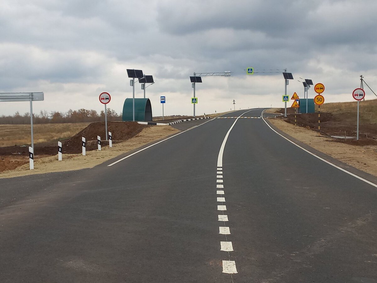    «Самый капиталоемкий объект»: В Оренбургской области завершены работы на автодороге Шарлык-Новосергиевка