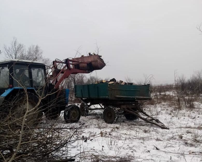    В Новосергиевском районе для мобилизованных передали 120 кубометров дров Елена Шкатова