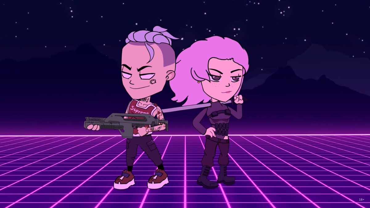 Скрин из видеоклипа