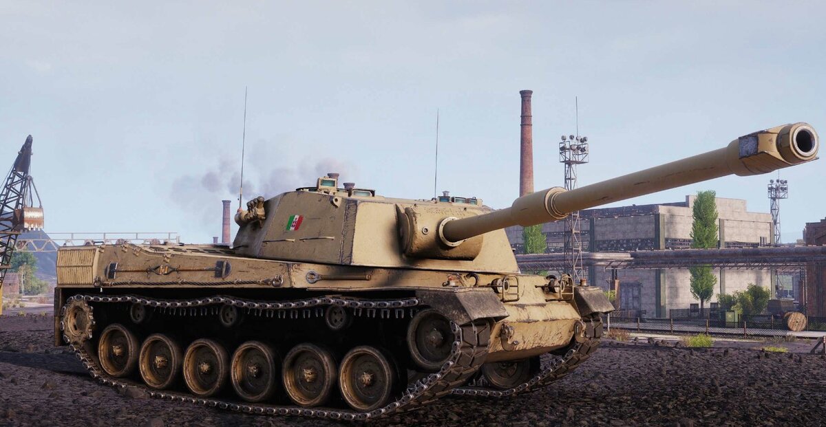 Скриншот из игры "Мир танков"