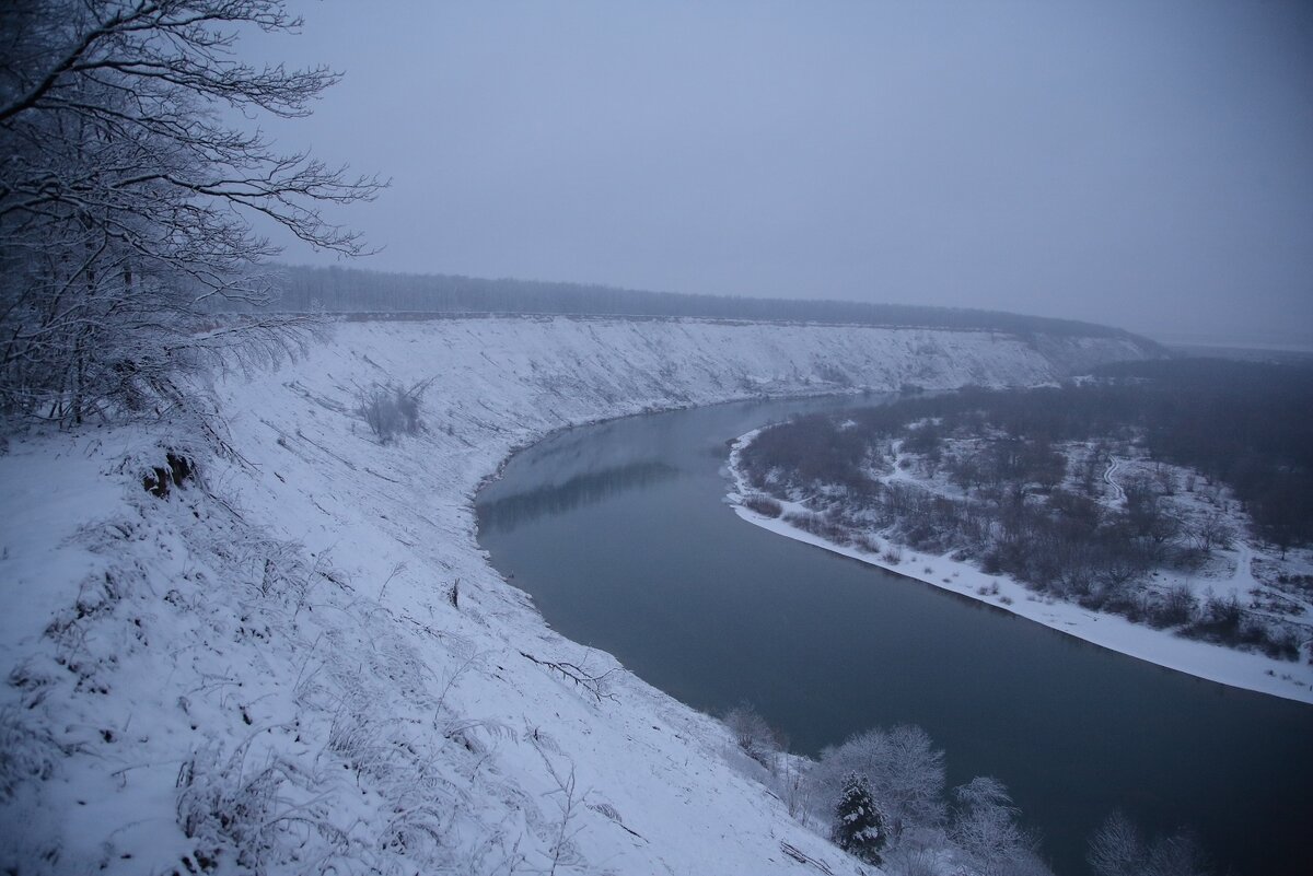 Зимнее утро на реке Дон