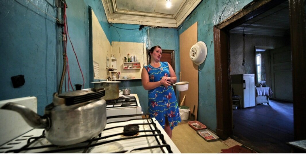 Фото из интернета. Примерно в такой коммуналки жили наши героини