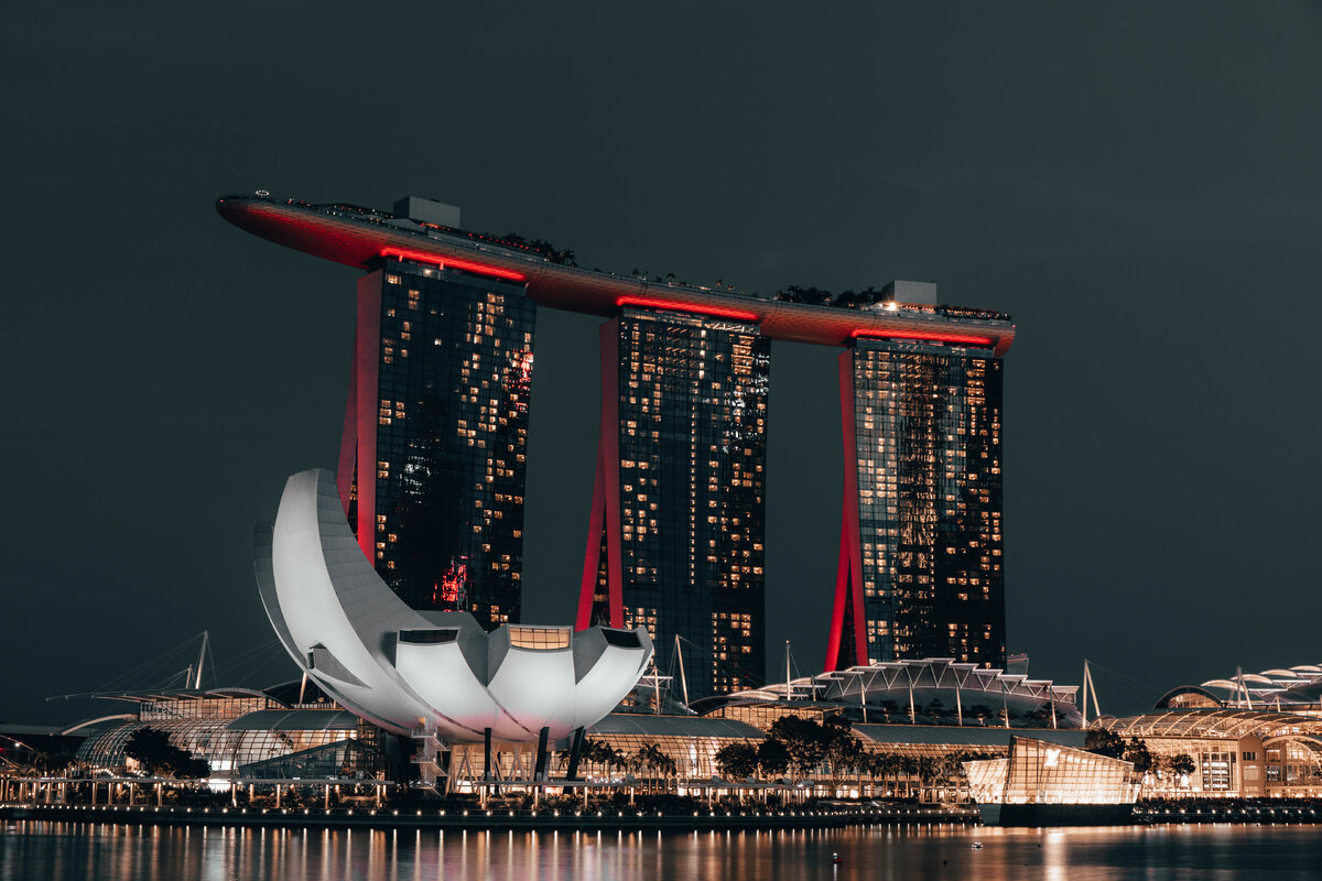 гостиница корабль в сингапуре