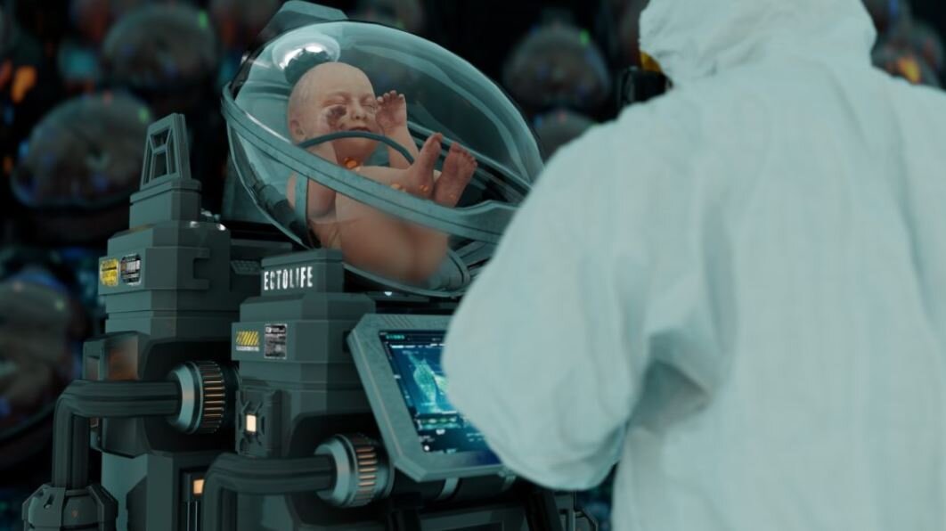 Концепция искусственной матки EctoLife обещает помочь младенцам развиваться в полном объеме «без каких-либо биологических препятствий». Credit: Hashem Al-Ghaili