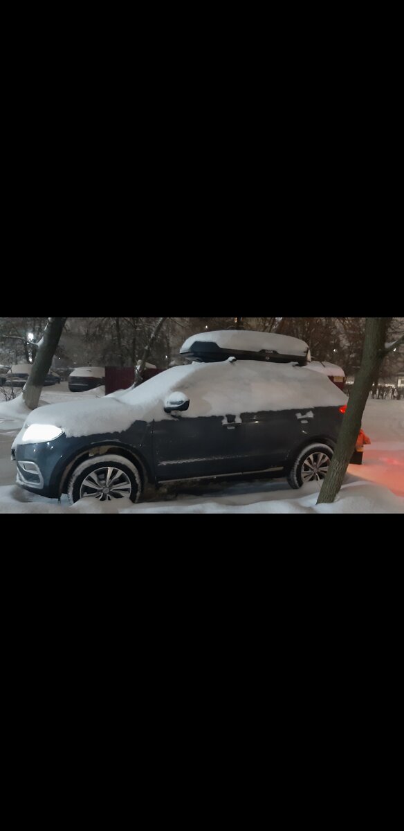 Вот так меня встретила в 6 утра машина