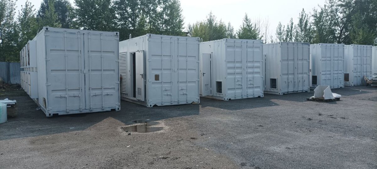 Майнинговые фермы в морских контейнерах