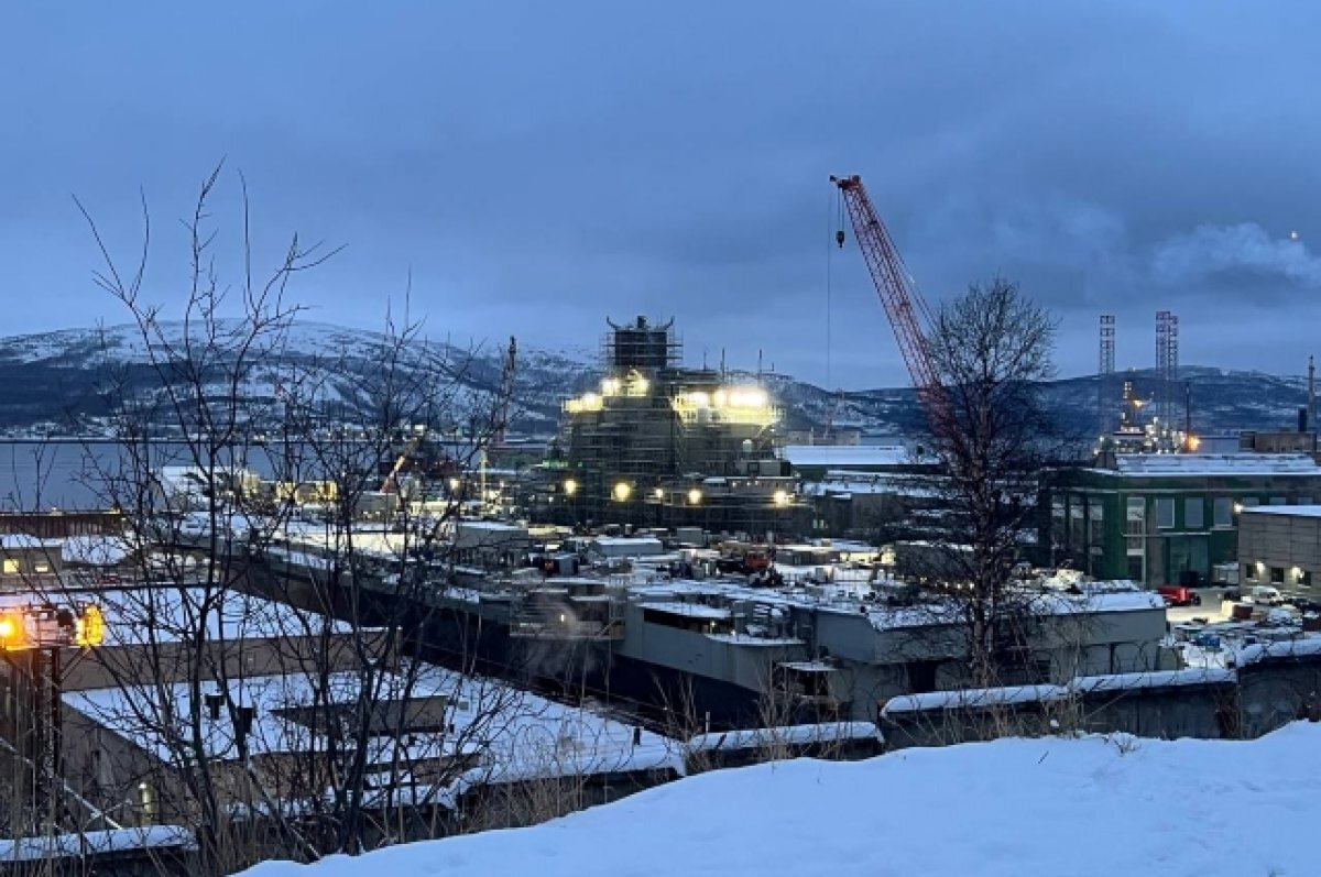    На авианесущем крейсере «Адмирал Кузнецов» произошло задымление