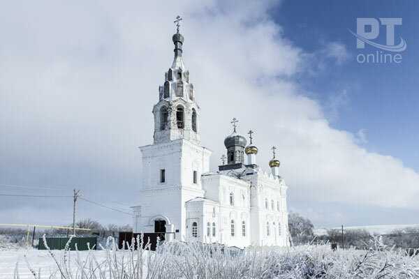 Храм иконы Божией Матери «Всех скорбящих Радость» тоже обновляется. Фото Юлии Бидун