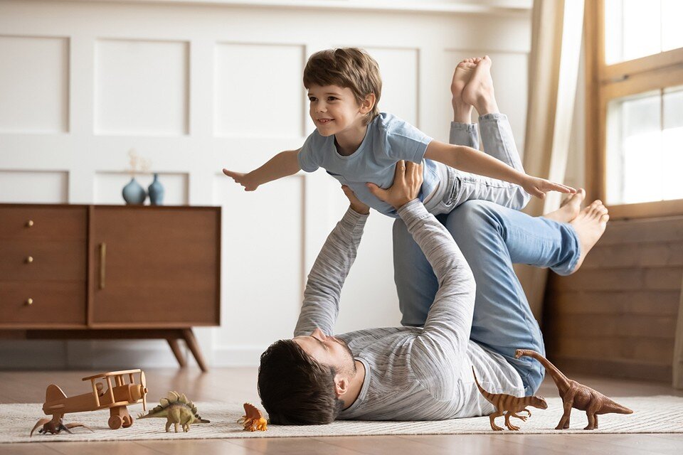    Именно родительское внимание формирует уважение ребенка к самому себе Shutterstock