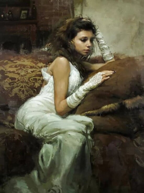 Автор картины Джереми Манн (by Jeremy Mann)