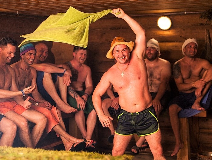                              Баня для мужчины - не только веселье, но и оздоровление