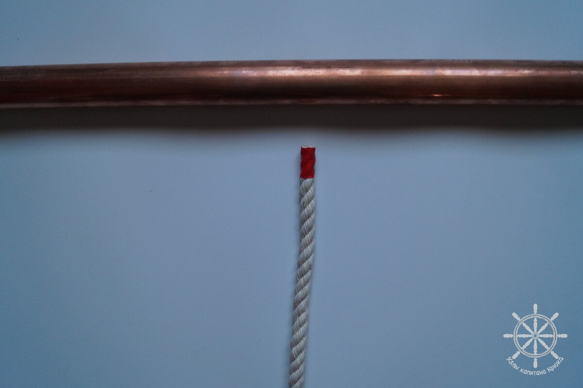 Как вязать питонов узел - шаг 1