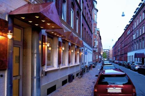 Улица Оденсе: спокойно и красиво