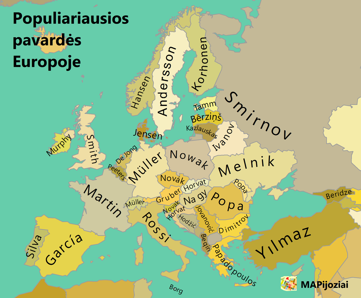 Распространенные фамилии. Самые популярные фамилии в Европе. Самые распространенные фамилии в Европе. Самые распространенные фамилии в Европе карта. Самая распространенная фамилия.