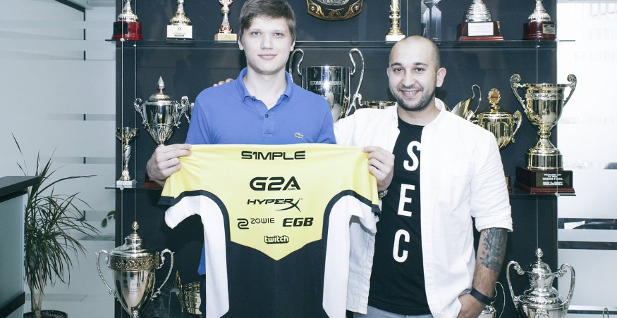 S1mple и HarisPilton