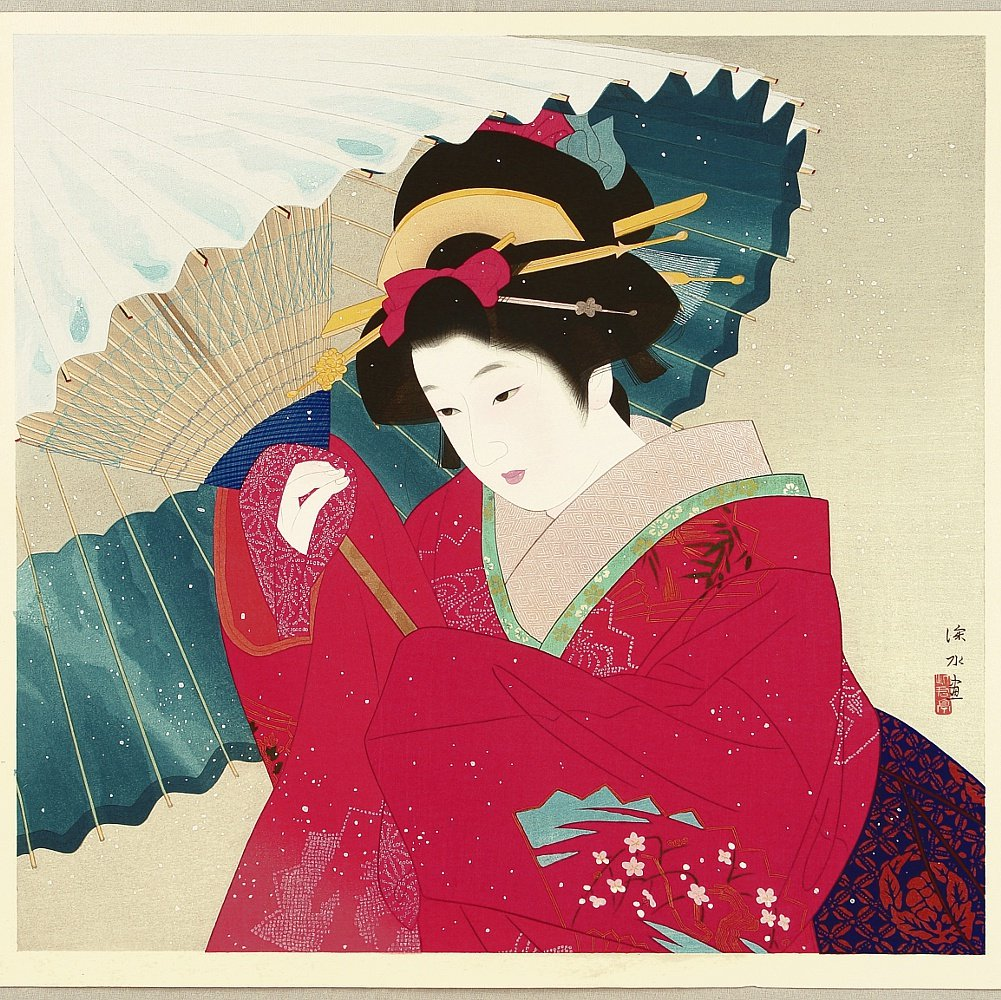  Синсуй Ито (1898 — 1972гг., Токио) — японский художник и мастер цветной гравюры (ксилография).