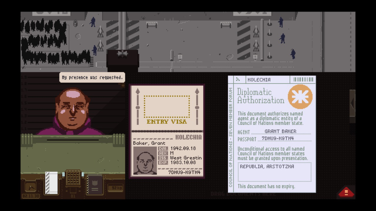 Паперс плиз. Papers please Скриншоты.