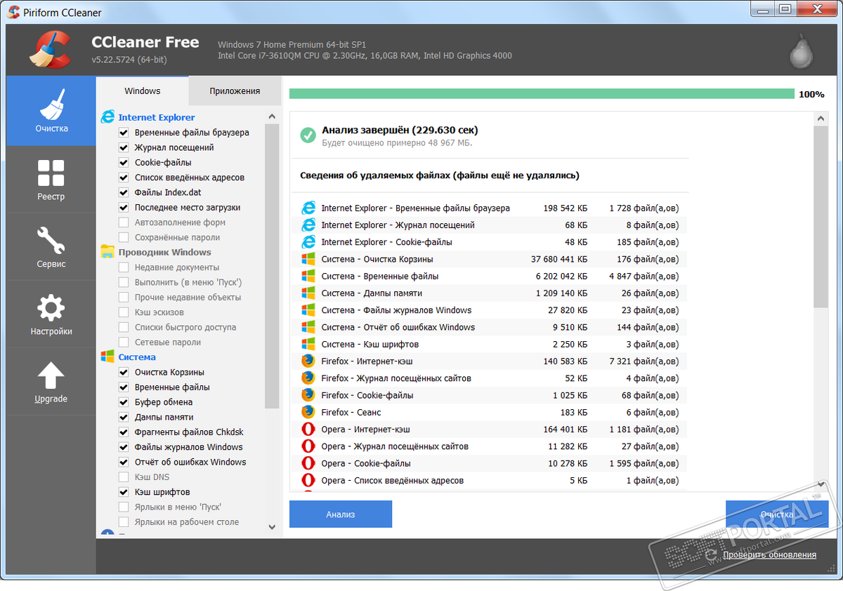 Бесплатная программа очистки windows. CCLEANER 5.82.8950. CCLEANER Portable. Piriform. CCLEANER V6.00.9727.