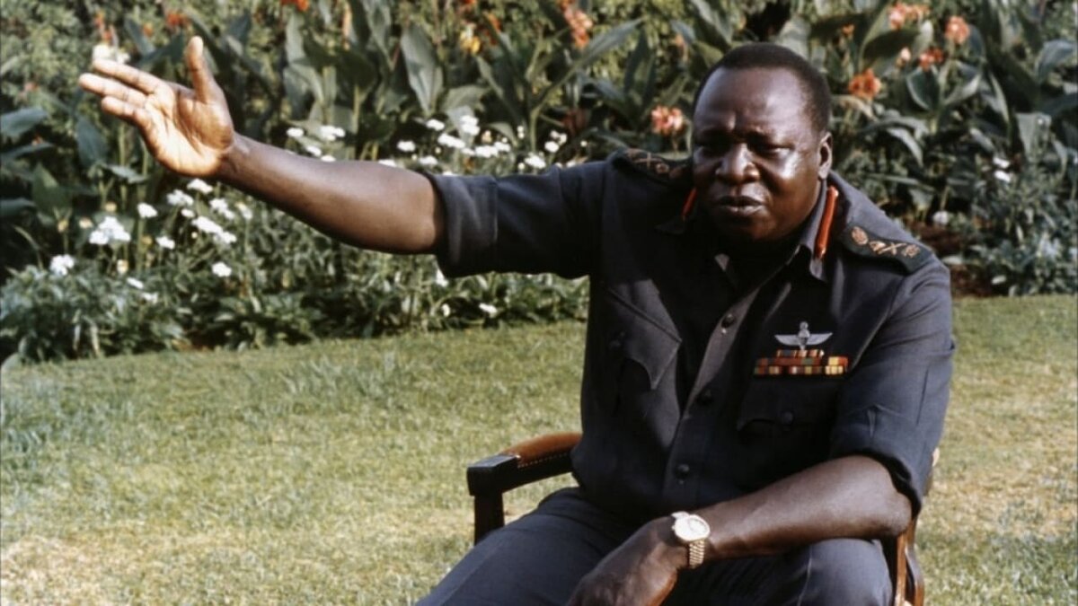 Иди Амин, 3-й президент Уганды, 1974 год. Фото из открытых источников