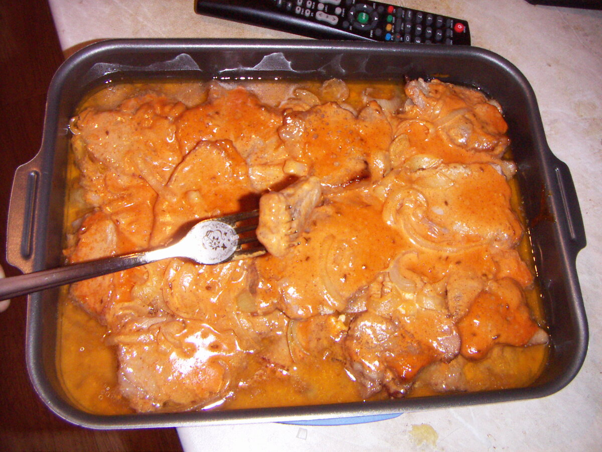 Мои домашние умяли за милую душу.