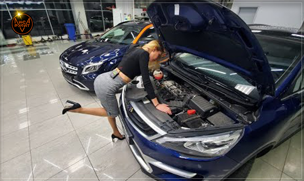 Лиса Рулит. Mercedes GLA и Джили