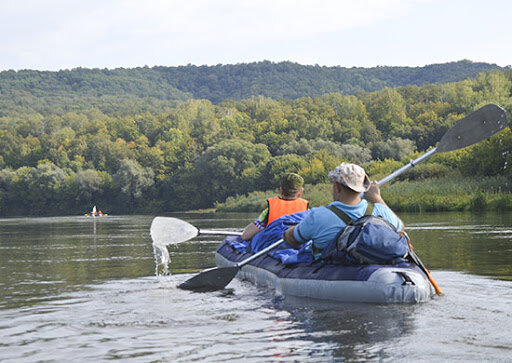 Связки обычно делались так: девушка-парень, парень был рулевым и садился сзади.