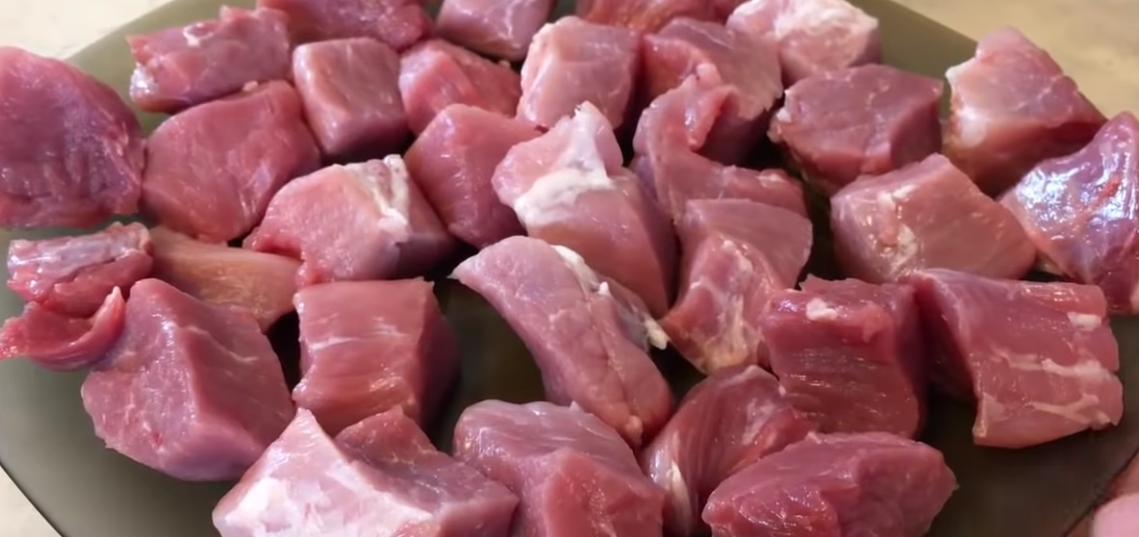 кусочки 2*2 см