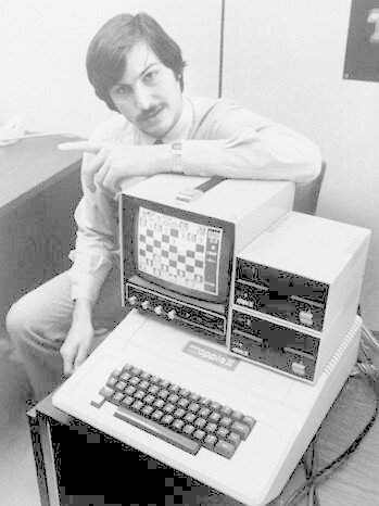 А.А Горохов с Персональным компьютером 