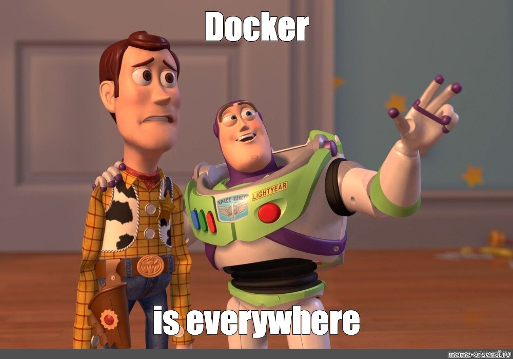 Docker is everywhere
