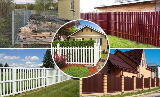 Какой забор обойдется вам дешевле всего: лучшие варианты недорогих ...