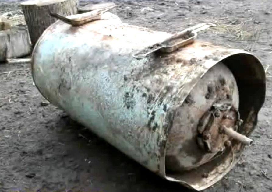 Старый бойлер.