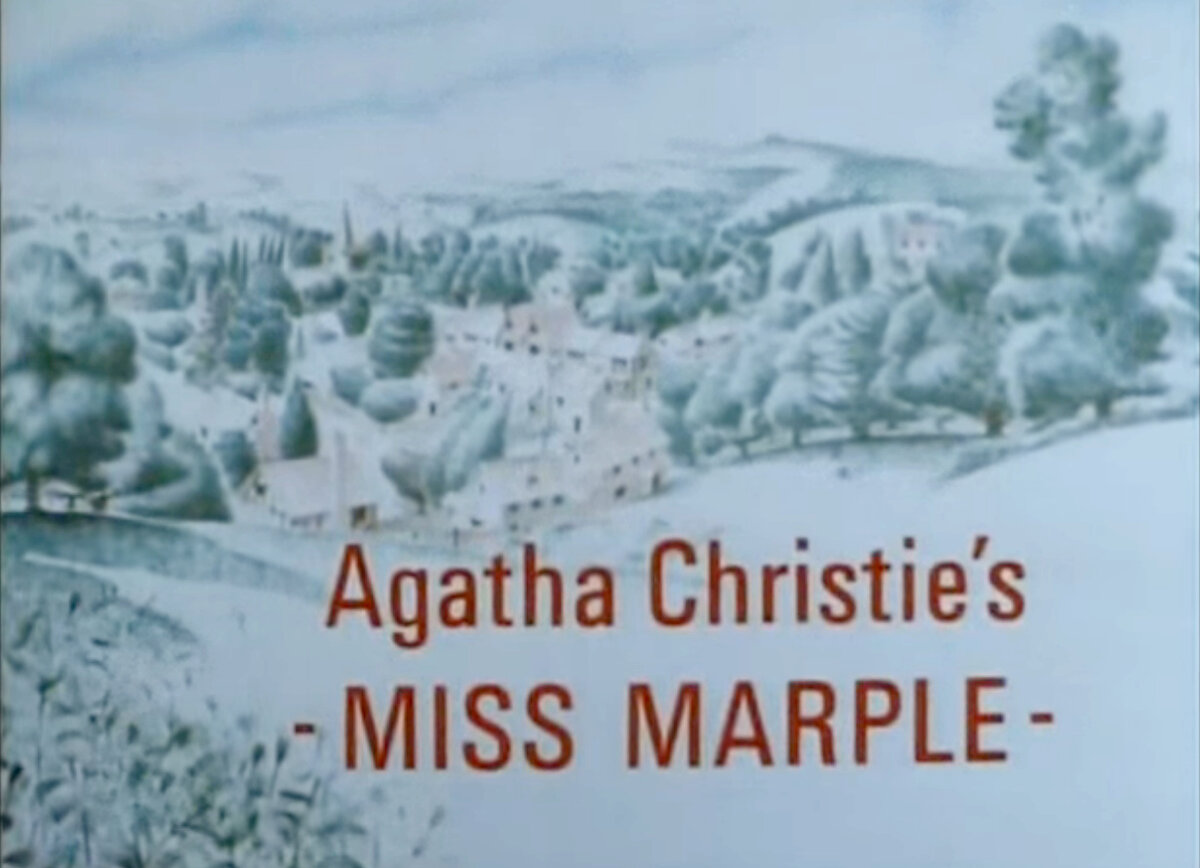 Заставка телесериала ВВС "Мисс Марпл". Скриншот кадра для иллюстрации