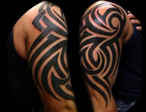 Стоковые векторные изображения по запросу Tribal tattoo