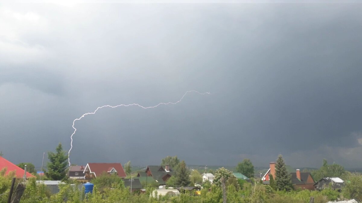 Дождь где-то далеко 