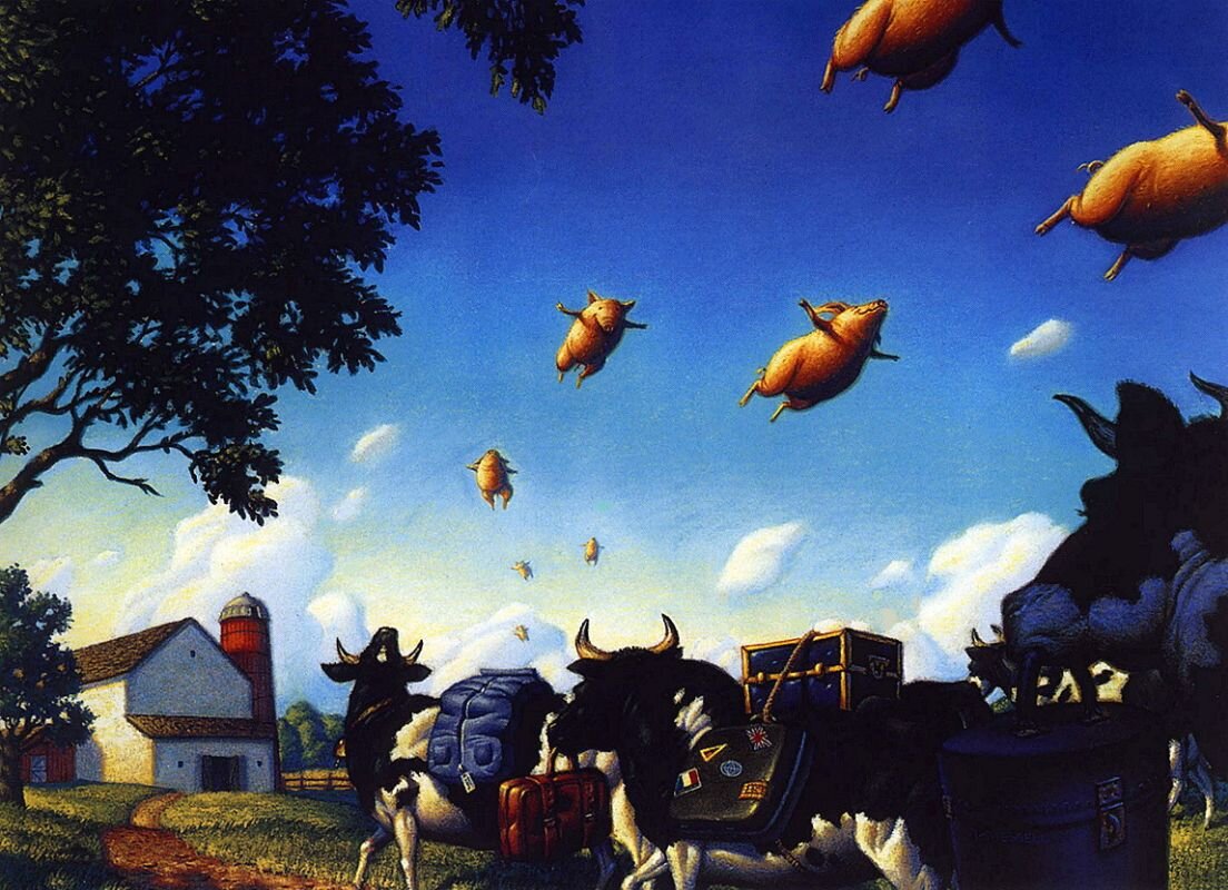 «Свиньи в полёте», Тим Джесселл