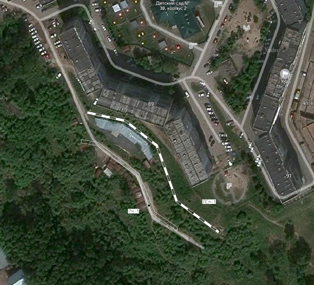 снимок со спутника