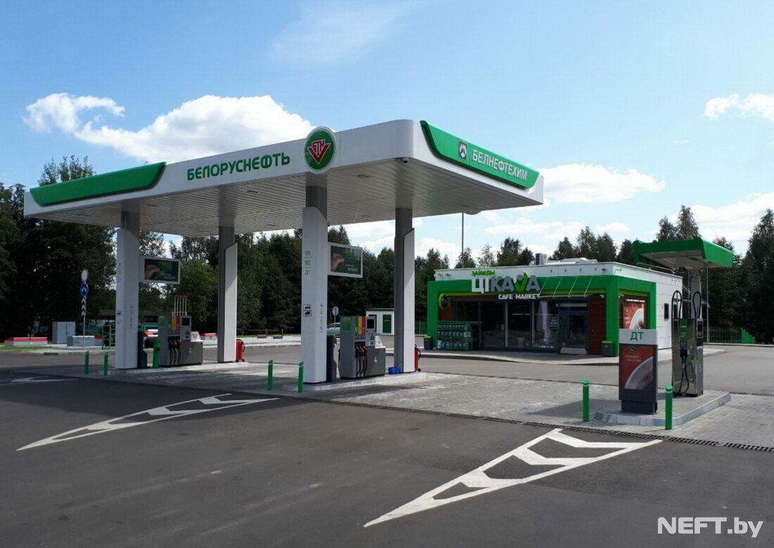 Карта беларусь нефть заправка