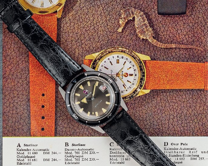 Harold часы. Rado Capitan Cook 1967 год.