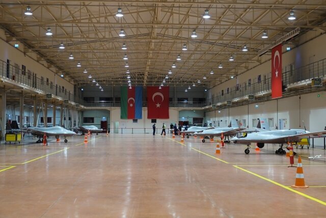 Bayraktar TB2 армии Азербайджана 