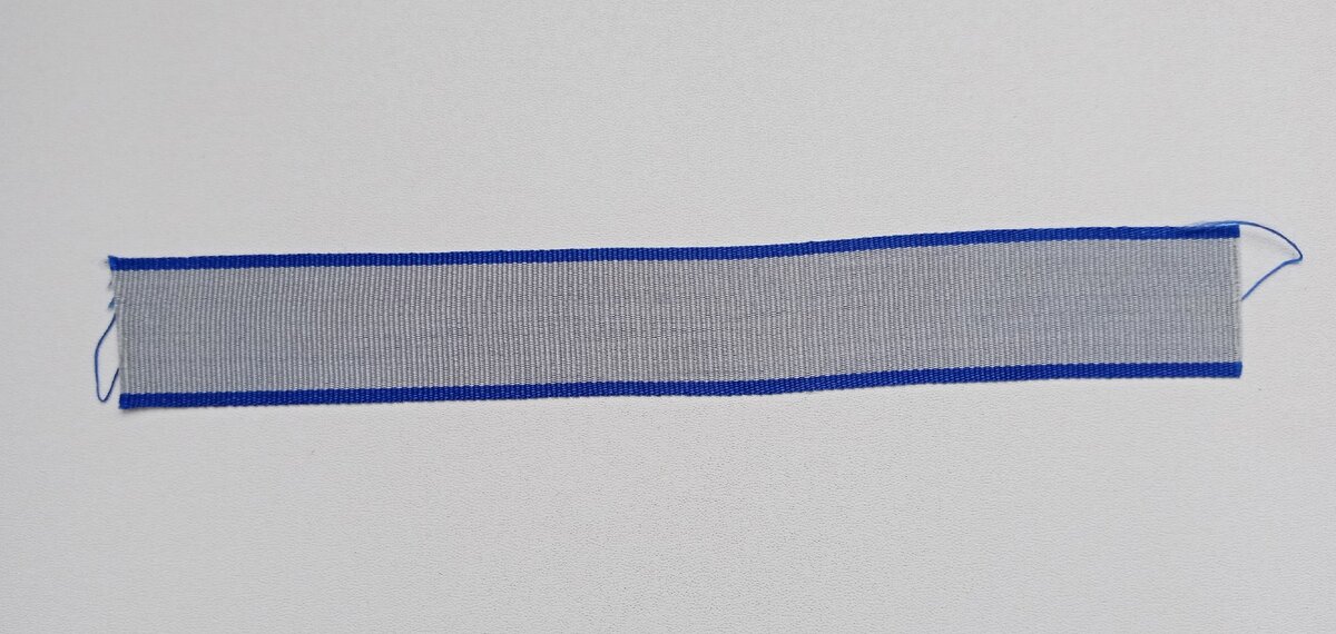 Лента для колодки и планки медали «За отвагу».