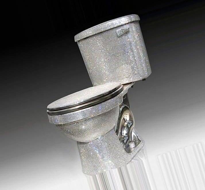 Бриллиантовый унитаз | 5 миллионов долларов