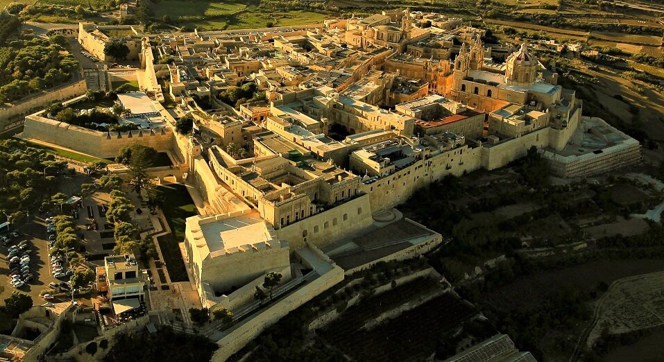 Укрепления мальтийской цитадели. Современный вид