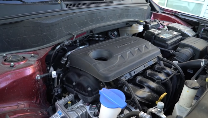 Подкапотное пространство Kia Seltos