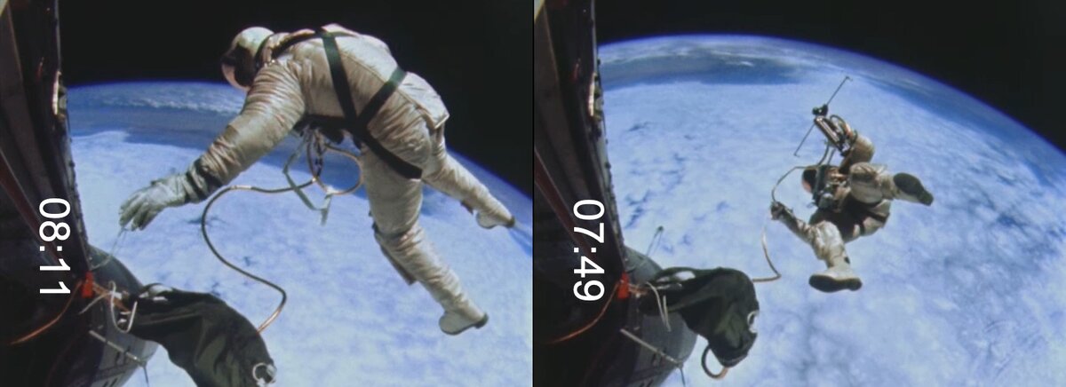 Астронавт уайт. В открытом космосе возможно движение. Космическая станция. Космонавт в открытом космосе. Выход в открытый космос.