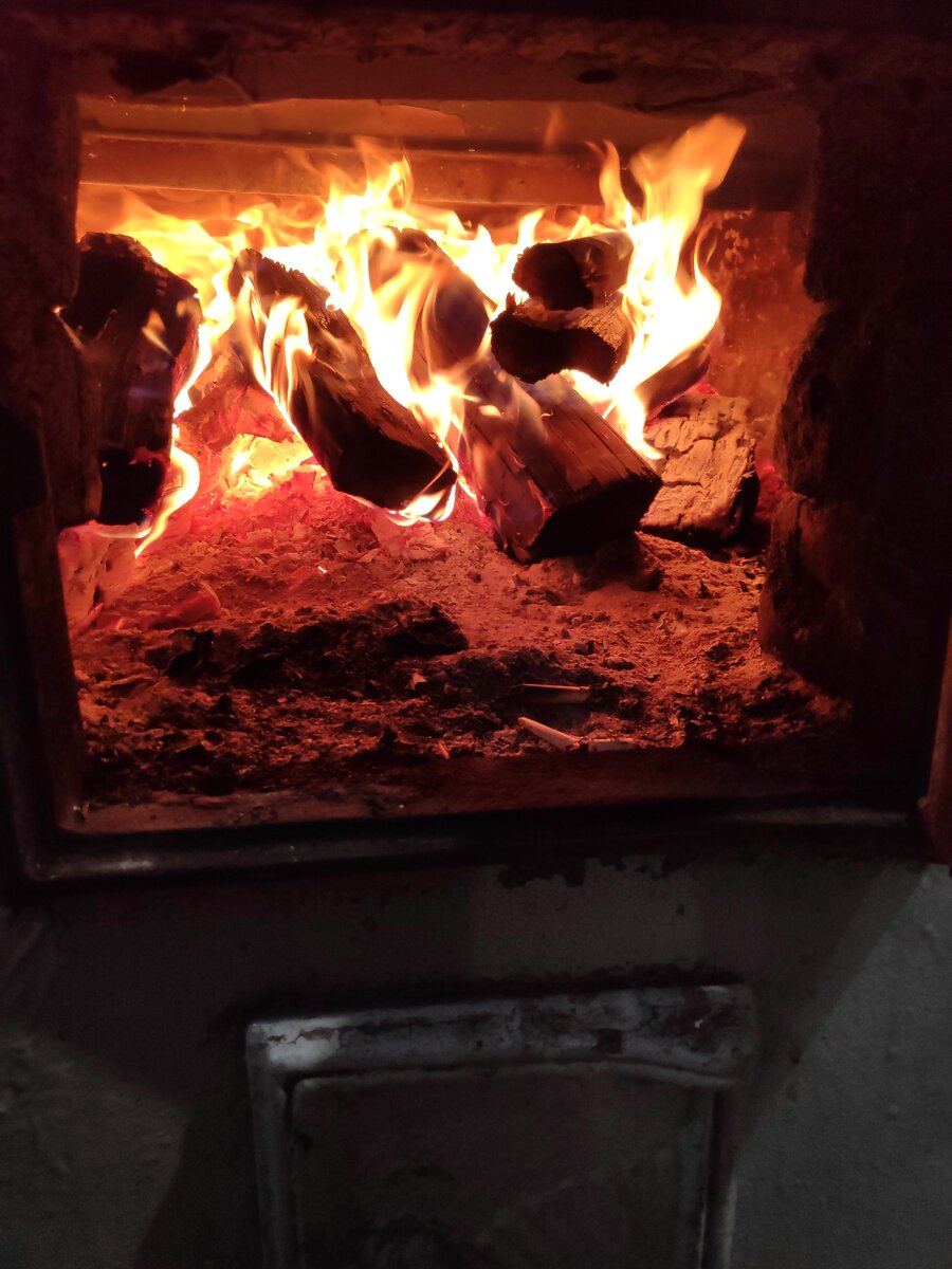 Огонь успокаивает и расслабляет.