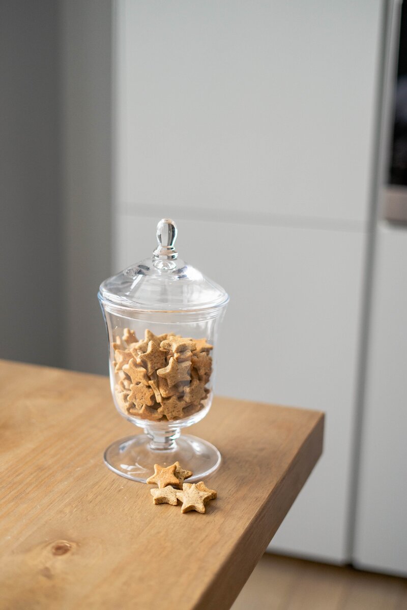 Изящная прозрачная бонбоньерка Артикул: G912-26-301