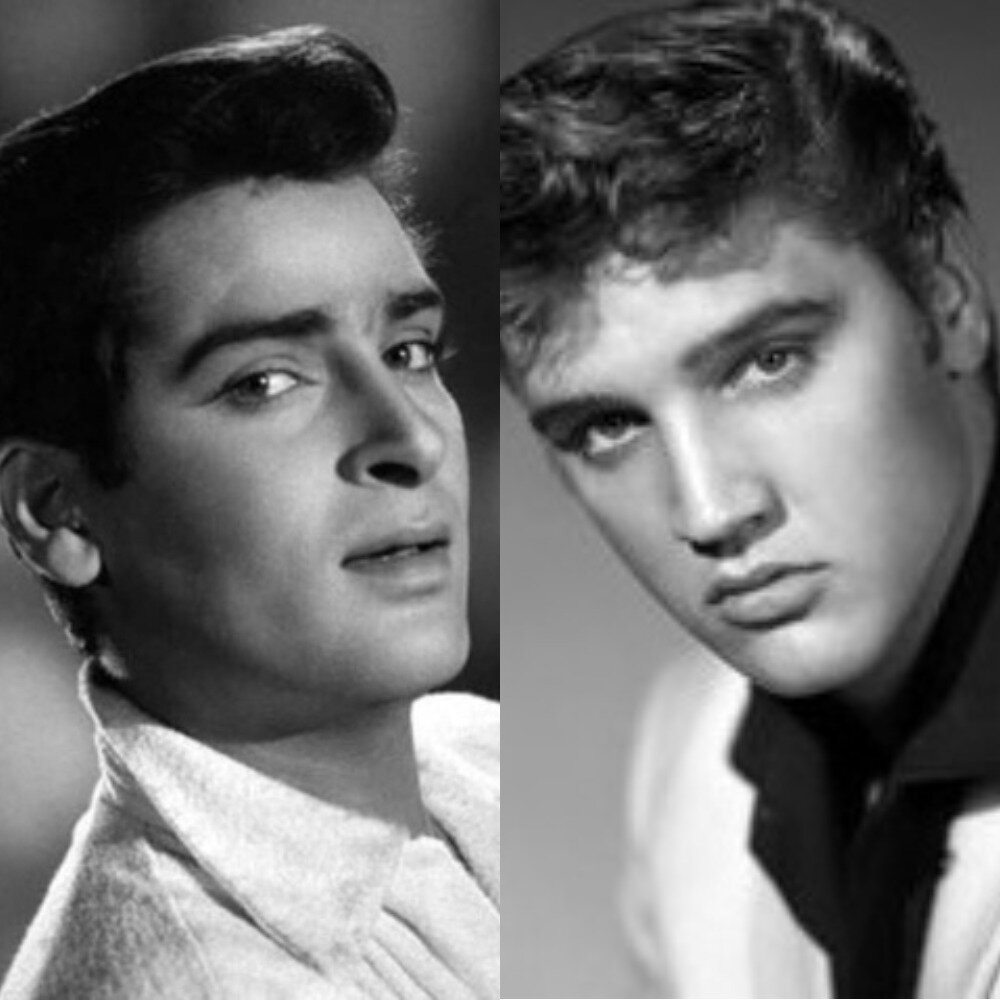 Источник: tr.pinterest.com Шамми Капур и Элвис Пресли.