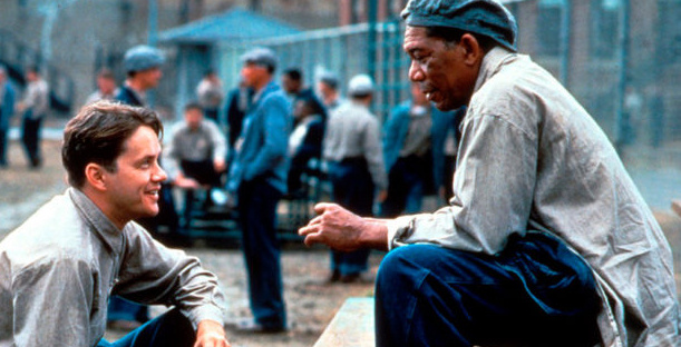 Кадр из фильма "Побег из Шоушенка"