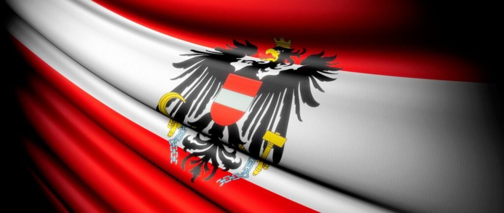 Флаг и герб Австрии